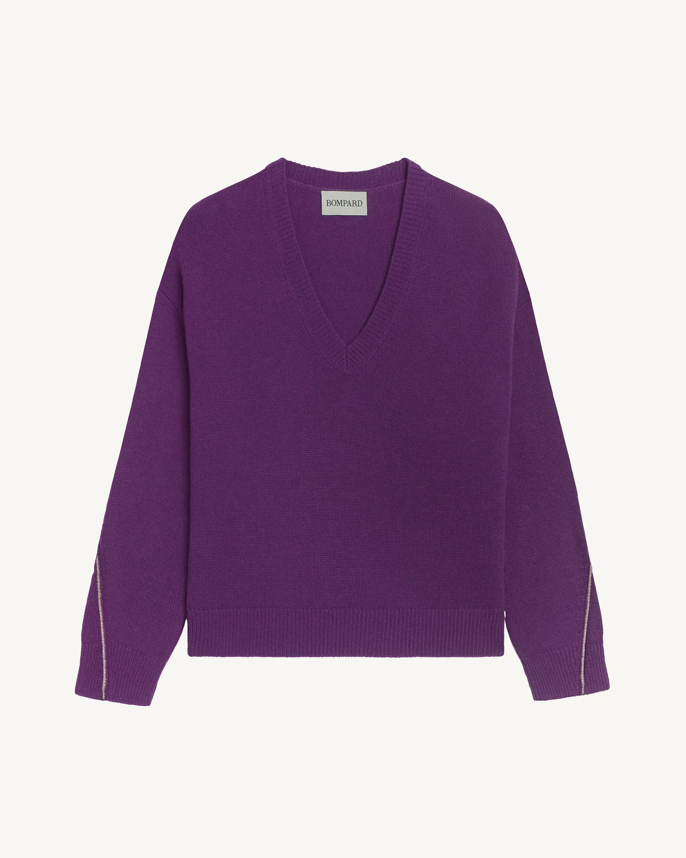 Pulls V cachemire femme